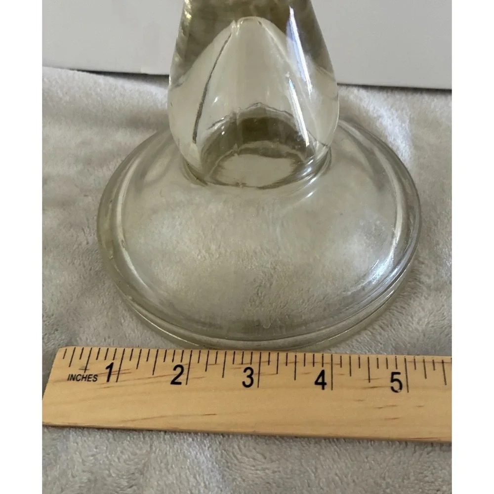 Vintage Kaadan Ltd. Glass Oil Lamp Hurricane Kerosene 18